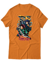 T-Shirt Unisex - Swordsmith Village - Color Thumbnail Πορτοκαλί