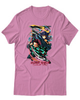 T-Shirt Unisex - Swordsmith Village - Color Thumbnail Ροζ