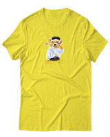 T-Shirt Αντρικό - Take It Easy - Color Thumbnail Κίτρινο