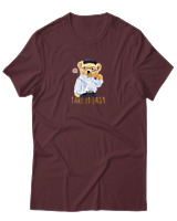 T-Shirt Αντρικό - Take It Easy - Color Thumbnail Μπορντό
