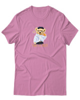 T-Shirt Αντρικό - Take It Easy - Color Thumbnail Ροζ
