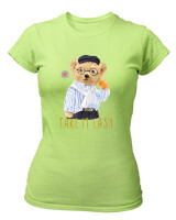 T-Shirt Στενή Γραμμή - Take It Easy - Color Thumbnail Λαχανί