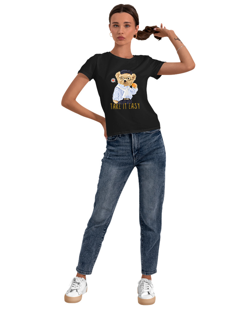 T-Shirt Στενή Γραμμή - Take It Easy - Image 2
