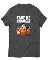 T-Shirt Αντρικό - Take Me Anywhere - Color Thumbnail Ανθρακί