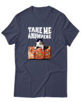 T-Shirt Αντρικό - Take Me Anywhere - Color Thumbnail Μπλε Γκρι