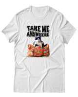 T-Shirt Αντρικό - Take Me Anywhere - Color Thumbnail Άσπρο