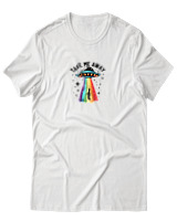 T-Shirt Αντρικό - Take Me Away - Color Thumbnail Άσπρο