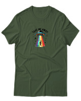 T-Shirt Αντρικό - Take Me Away - Color Thumbnail Κυπαρισσί