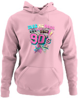 Φούτερ με κουκούλα - Take Me Back To The 80s - Color Thumbnail Pink