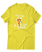 T-Shirt Αντρικό - Take The Risk - Color Thumbnail Κίτρινο