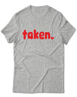 T-Shirt Unisex - Taken - Color Thumbnail Γκρι Μελανζέ