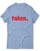 T-Shirt Unisex - Taken - Color Thumbnail Γαλάζιο