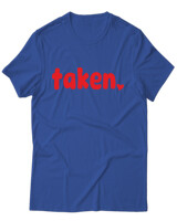 T-Shirt Unisex - Taken - Color Thumbnail Μπλε Ρουά