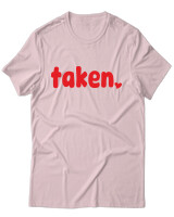 T-Shirt Unisex - Taken - Color Thumbnail Απαλό Ροζ