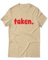 T-Shirt Unisex - Taken - Color Thumbnail Μπεζ