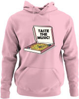 Φούτερ με κουκούλα - Taste The Music - Color Thumbnail Pink