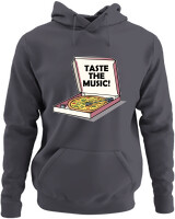 Φούτερ με κουκούλα - Taste The Music - Color Thumbnail Ανθρακί