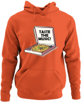 Φούτερ με κουκούλα - Taste The Music - Color Thumbnail Orange