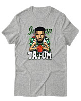 T-Shirt Αντρικό - Tatum D - Color Thumbnail Γκρι Μελανζέ