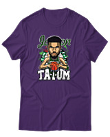 T-Shirt Αντρικό - Tatum D - Color Thumbnail Σκούρο Μωβ