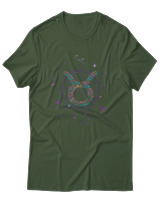 T-Shirt Αντρικό - Taurus Colorfull - Color Thumbnail Κυπαρισσί