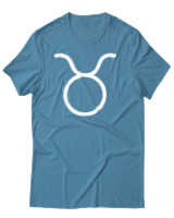 T-Shirt Αντρικό - Taurus Just Lines - Color Thumbnail Τιρκουάζ