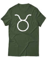 T-Shirt Αντρικό - Taurus Just Lines - Color Thumbnail Κυπαρισσί