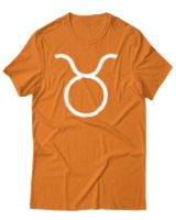 T-Shirt Αντρικό - Taurus Just Lines - Color Thumbnail Πορτοκαλί