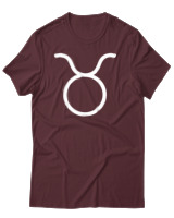 T-Shirt Αντρικό - Taurus Just Lines - Color Thumbnail Μπορντό