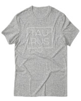 T-Shirt Αντρικό - Taurus Square - Color Thumbnail Γκρι Μελανζέ