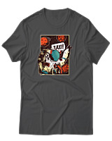T-Shirt Αντρικό - Taxi Astronaut - Color Thumbnail Ανθρακί
