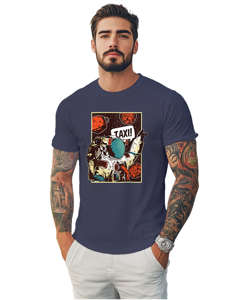 T-Shirt Αντρικό - Taxi Astronaut - Image 1