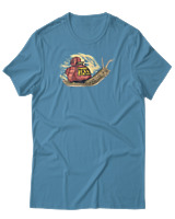 T-Shirt Αντρικό - Taxi - Color Thumbnail Τιρκουάζ