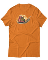 T-Shirt Αντρικό - Taxi - Color Thumbnail Πορτοκαλί