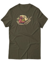 T-Shirt Αντρικό - Taxi - Color Thumbnail Χακί