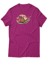 T-Shirt Αντρικό - Taxi - Color Thumbnail Φουξια