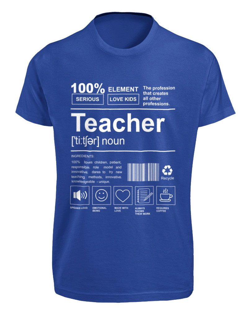 T-Shirt Fit - Teacher - Image 0