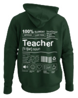 Φούτερ με κουκούλα - Teacher - Color Thumbnail Κυπαρισσί
