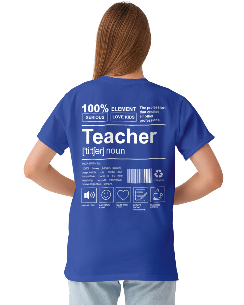 T-Shirt Unisex - Teacher - Image 1