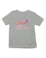 T-Shirt  Παιδικό - Team Bride - Color Thumbnail Γκρι Μελανζέ