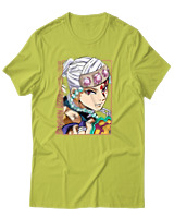 T-Shirt Unisex - Tengen Uzui - Color Thumbnail Λαχανί
