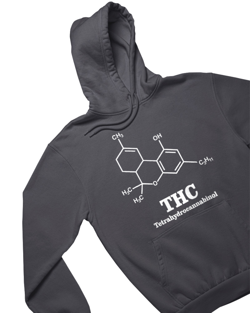 Φούτερ με κουκούλα - Tetrahydrocannabinol - Image 1