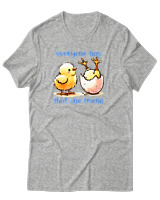 T-Shirt Αντρικό - That One Friend - Color Thumbnail Γκρι Μελανζέ