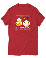 T-Shirt Αντρικό - That One Friend - Color Thumbnail Κόκκινο