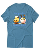 T-Shirt Αντρικό - That One Friend - Color Thumbnail Τιρκουάζ