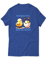 T-Shirt Αντρικό - That One Friend - Color Thumbnail Μπλε Ρουά