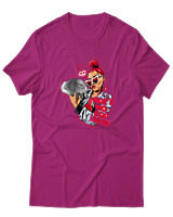 T-Shirt Αντρικό - Thats No Cap - Color Thumbnail Φουξια