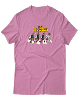 T-Shirt Αντρικό - The Beetles - Color Thumbnail Ροζ
