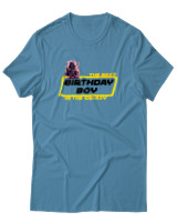 T-Shirt  Γυναικείο - The Best Birthday Boy - Color Thumbnail Τυρκουάζ