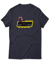T-Shirt  Γυναικείο - The Best Birthday Boy - Color Thumbnail Σκούρο Μπλέ